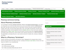 Tablet Screenshot of pharmacytechniciantraininginfo.com